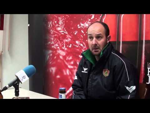 Rueda prensa Rebollo (Extremadura UD 3-0 CP Cacereño 'B') J24 '12-'13