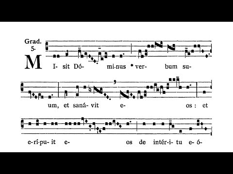 Dominica II post Epiphaniam (II Sunday after Epiphany) - Graduale (Misit Dominus)