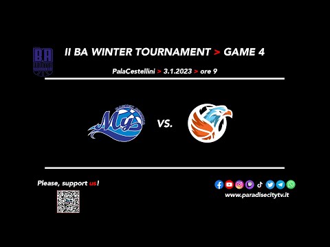 hlHighlights 2° BA Winter Tournament 2023 - Game 4 - Sokol Prazsky vs. My Basket Genova