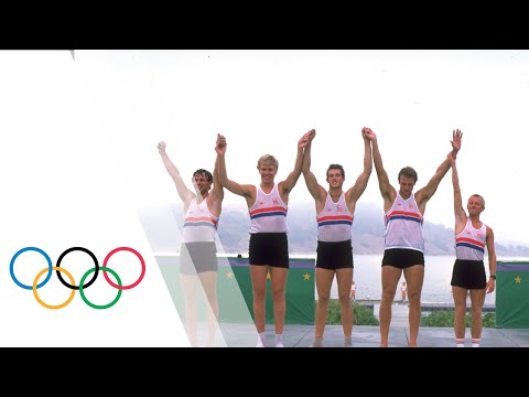 Steve Redgrave Wins First Olympic Rowing Gold - Los Angeles 1984 Olympics