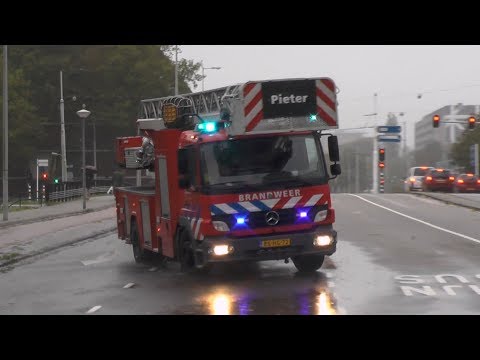 P1, Brandweer Amsterdam [AL 13-2651] naar reanimatie Tartaud-Kleinhof Amsterdam
