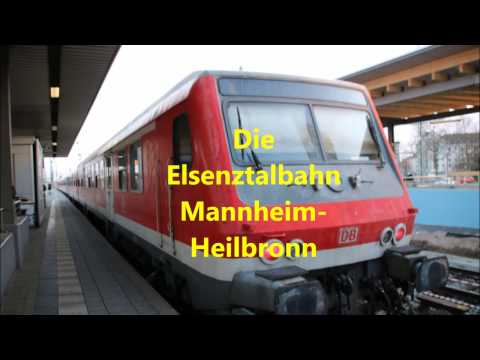 Die letzten verbliebenen n-Wagen Teil 1 Die Elsenztalbahn Mannheim-Heilbronn
