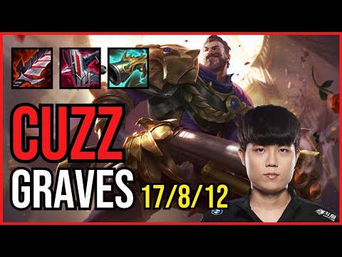 CUZZ - GRAVES vs. LILLIA Jungle | KR CHALLENGER | PATCH 11.2