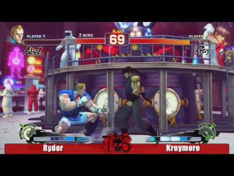 GUARD CRUSH!! 6-9-2010 SSF4 Singles: Ryder vs Kreymore