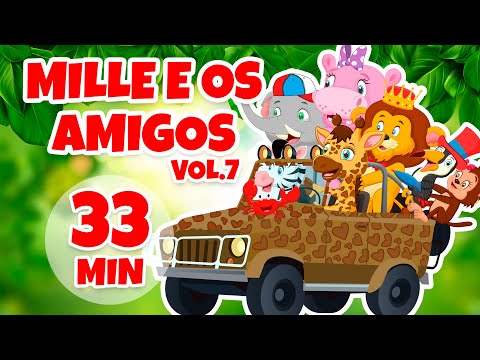 Mille e os Amigos Vol. 7 - Giramille 33 min | Desenho Animado Musical