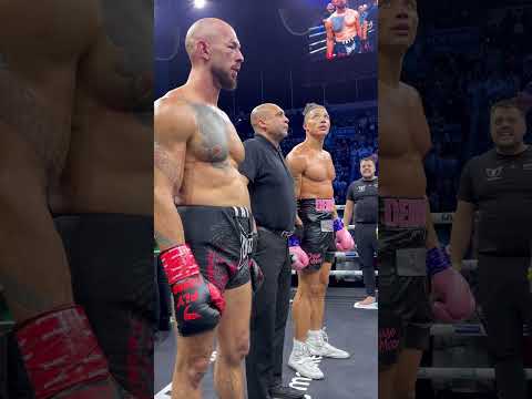 Andrew Tate vs Chase DeMoor decision 🏆 #boxing #highlights #misfitsboxing