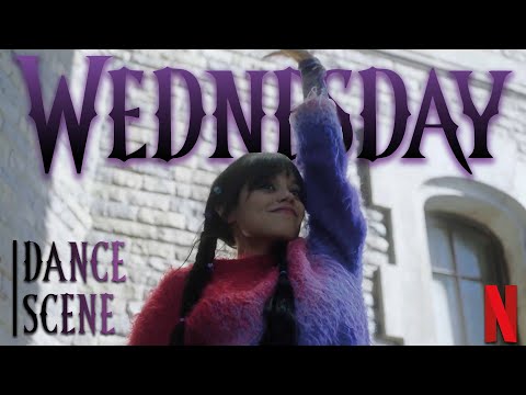 Wednesday (Enid) dance scene | Wednesday Season 2