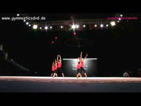 Bulgaria 3 balls 2 ropes Podium Training - World Cup Baku 2017