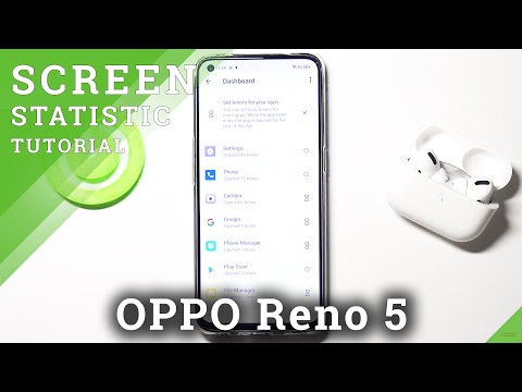 How to Check Number of Apps Opened Daily on OPPO Reno5 5G – Access App Stats