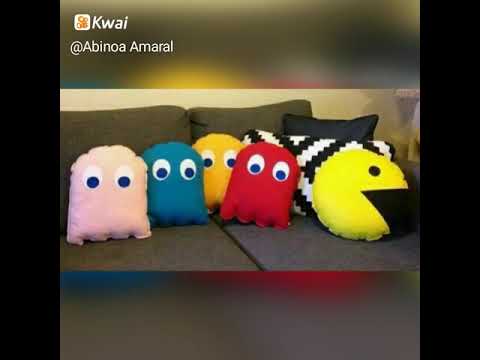 Come Come -Pac Man -Vários moldes para artesanato