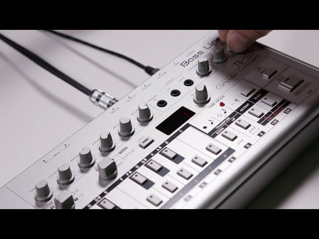 Video teaser per Roland Boutique Start - TB-03 Bassline Synthesizer Tutorial