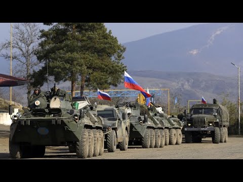 Россия начала вывод военных из Нагорного Карабаха