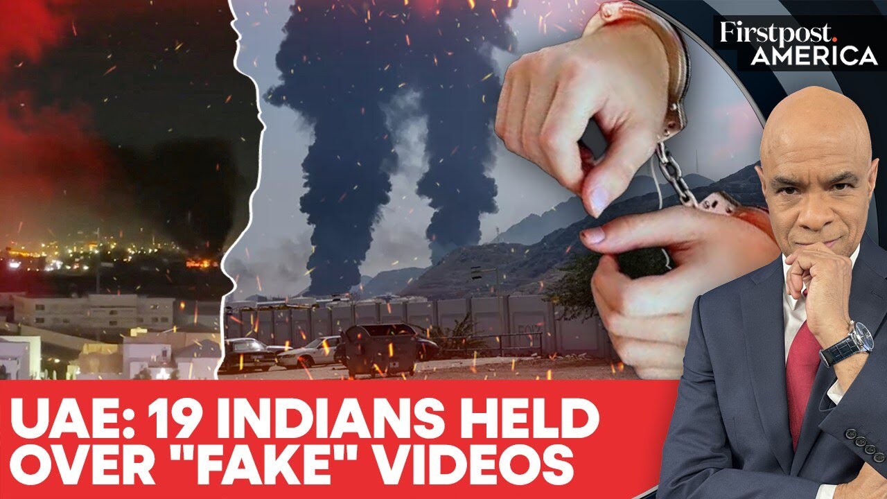 "Misleading Content", UAE Orders Arrest of 19 Indians Over War Videos | Firstpost America | N18G 