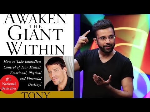 "AWAKEN THE GIANT WITHIN" TONY ROBBINS SUMMARY BY SANDEEP MAHESHWARI || SANDEEP MAHESHWARI ON GOALS
