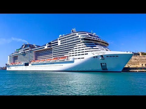 MSC Grandiosa 30 Minutes Ship Tour