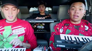 Christmas CAR-ols Jam with TJ Brown & Albert Chang | AJ Rafael