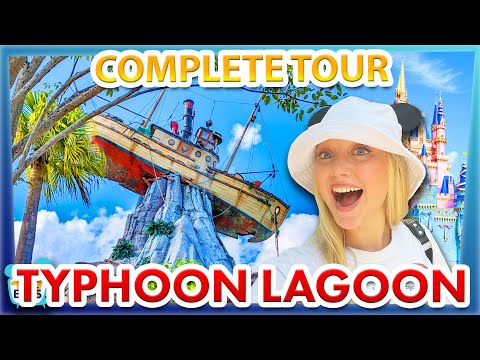 A COMPLETE Tour of Disney's Typhoon Lagoon Water Park -- FULL Walkthrough