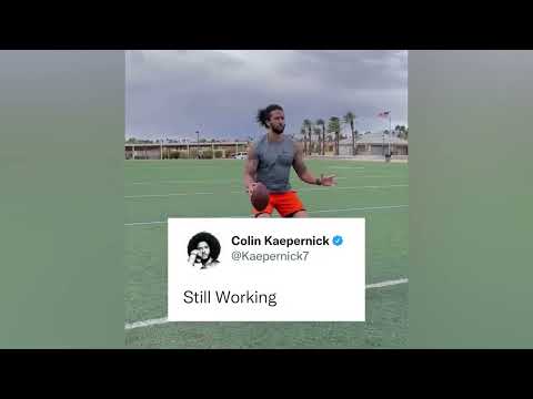 Former 49ers QB Colin Kaepernick is attempting to make a comeback to the NFL 👀
