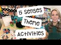 5 Senses Theme Activities