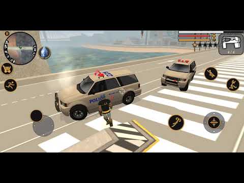 Vegas Crime Simulator Gameplay Killing The Police On The Bridge.