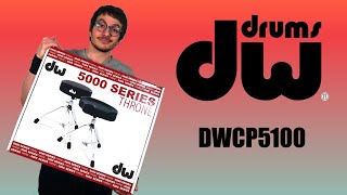 Video thumbnail for UNBOXING - DW 5000 Series Round Drum Throne (DWCP5100) by Mattia Drums