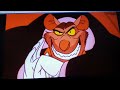 Rabbit Pushes Ratigan Down