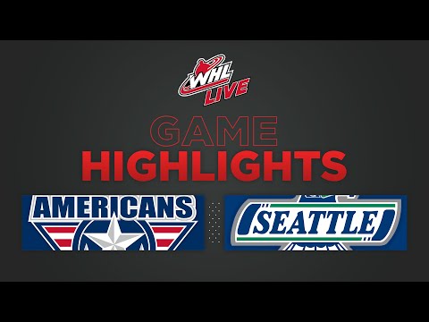 WHL Highlights: Americans (1) at Thunderbirds (6) - February 24, 2023