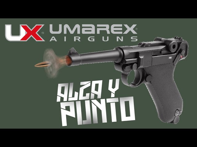 Vídeo relacionado con P08 Pack Pistola de Aire comprimido répluca KWC blowback (Luger 08) - Arma de CO2 y balines BBS (perdigones de Acero) <3,5J