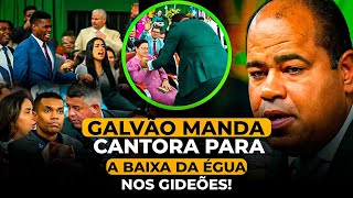 GALVÃO MANDA CANTORA PARA A BAIXA DA ÉGUA NOS GIDEÕES!