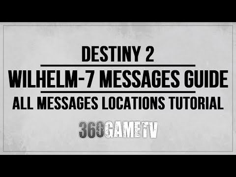 Destiny 2 Wilhelm-7 Messages Locations Guide - The Richest Dead Man Alive Triumph - Hraesveglur