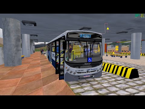 [Gameplay] Proton Bus Simulator - Caio Apache Vip II MB 1722M Padrão BH versão beta