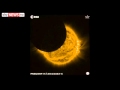 SOLAR ECLIPSE 2015 Seen Through Space Telescope.