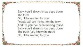 Vince Gill - I'll Be Waiting for You Lyrics