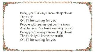Vince Gill - I&#39;ll Be Waiting for You Lyrics