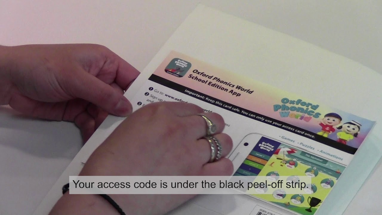 How to Download the Oxford Phonics World: School Edition App