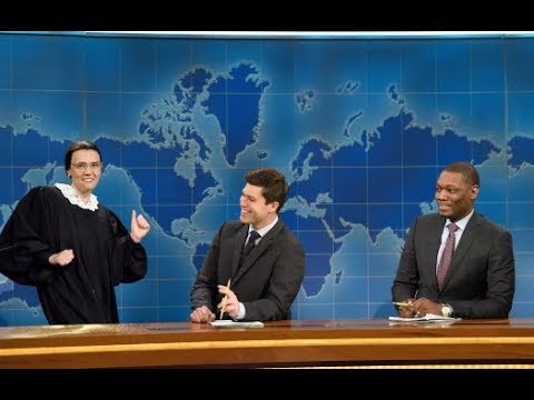 Watch: Kate McKinnon’s Ruth Bader Ginsburg “Gins-burns” Kavanaugh on SNL