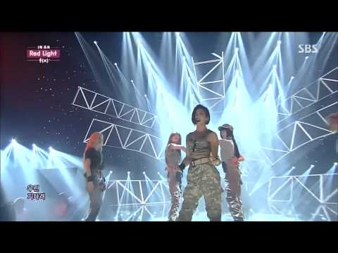 K POP f(x)   Red Light + Winner LIVE 20140720