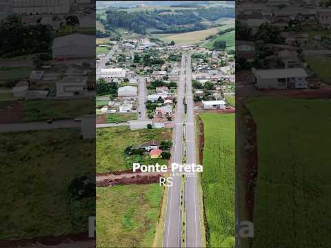 Município gaúcho de Ponte Preta tem 25% das estradas rurais asfaltadas
