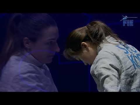 2021 Budapest Womens Sabre Team P3 FRA vs KOR