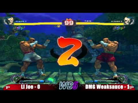 LI Joe vs DMG Weaksauce WB5 SSF4 Singles