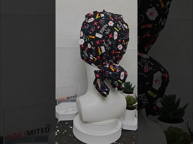 بندانة رأس طبية تمريضية – موديل Ponytail | Nurse P...