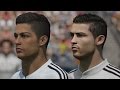 FIFA 15 vs PES 15 Head to Head Faces - Real.