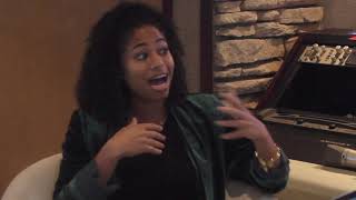 Racquel Bianca John interview with POWER 105.1FM DJ REYMO video