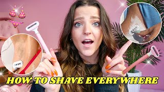 THE TRUTH ABOUT HOW I SHAVE EVERYWHERE FOR SMOOTH SKIN!