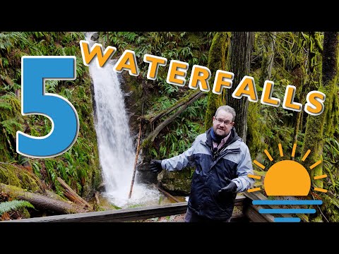 5 Easy to Walk to Waterfalls - Sunshine Coast, BC