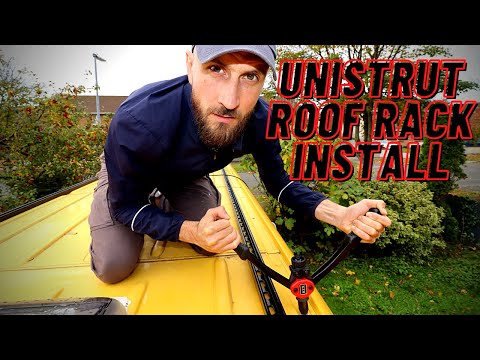 DIY - UNISTRUT ROOF RACK - EASY INSTALL - VW CRAFTER CONVERSION - EP. 16