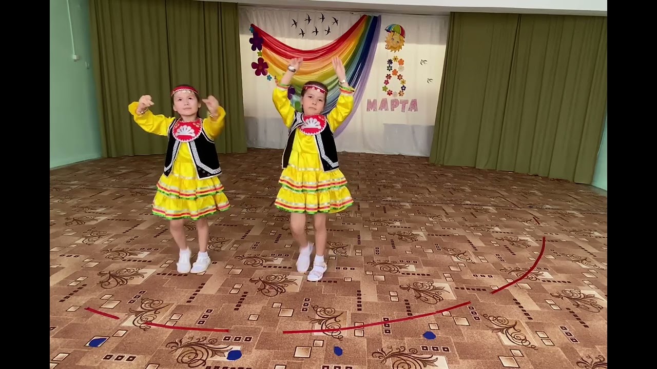 Башкирский народный танец "Беләҙегем- йөҙөгөм" 