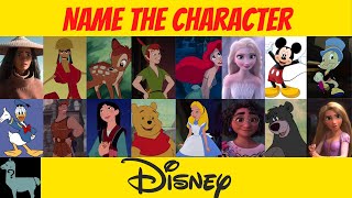 The 100 Questions Disney Character Quiz