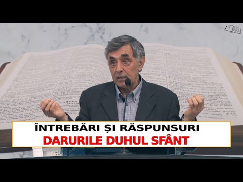 Constantin Macoveiciuc || Darurile Duhului Sfânt (sesiune Q&A)
