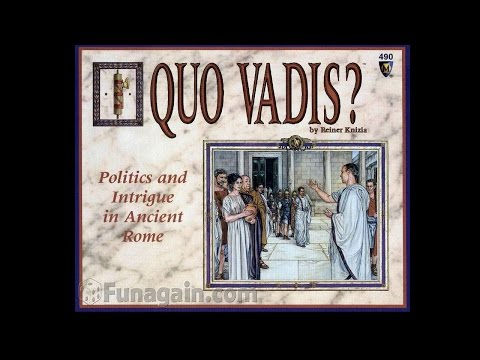 Benjamin Blabs About Quo Vadis in under 5 minutes!
